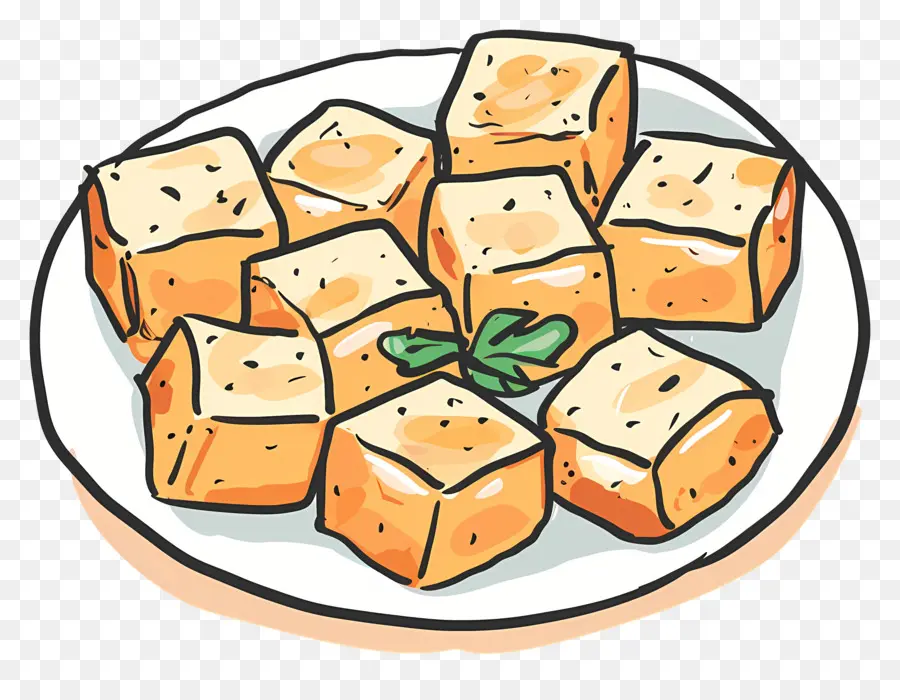 Tofu Frit，Tofu PNG