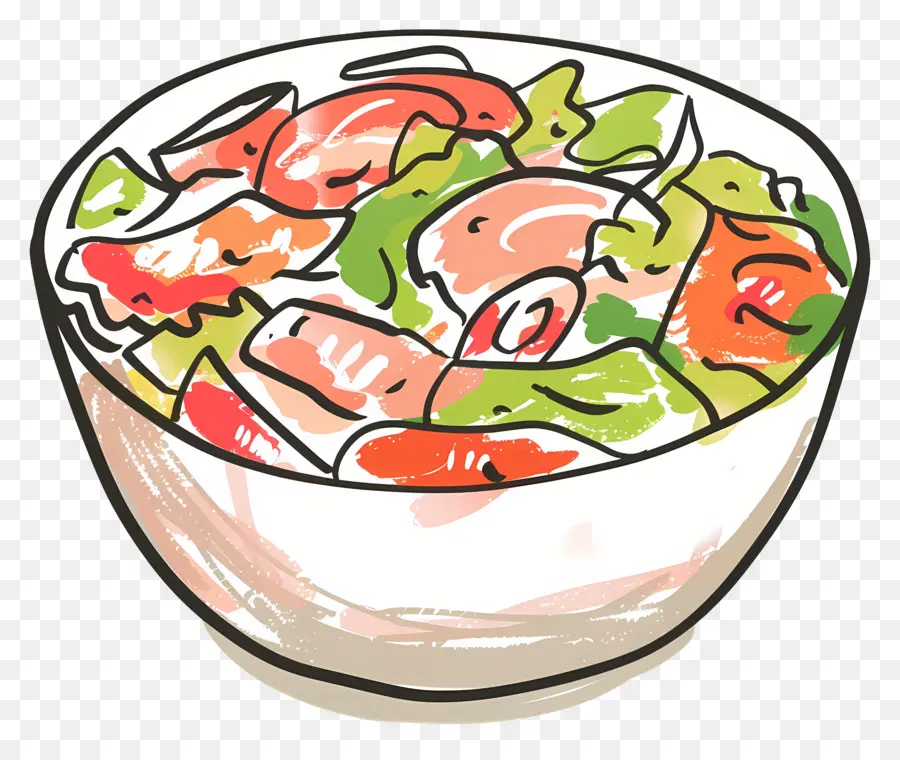 Salade，Bol PNG