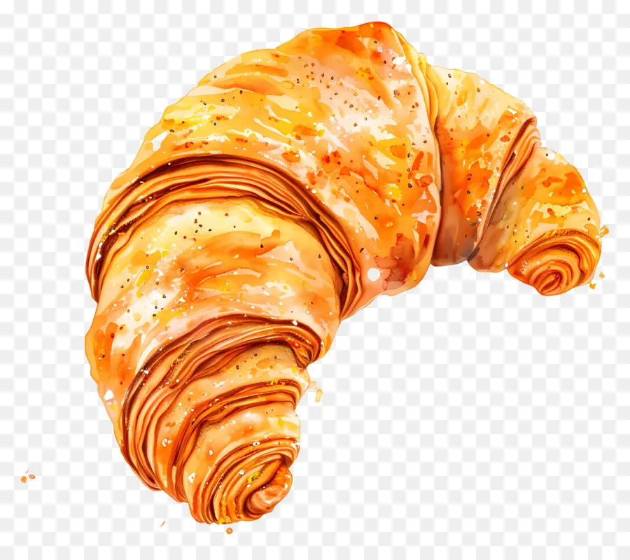 Croissant，Pâtisserie PNG