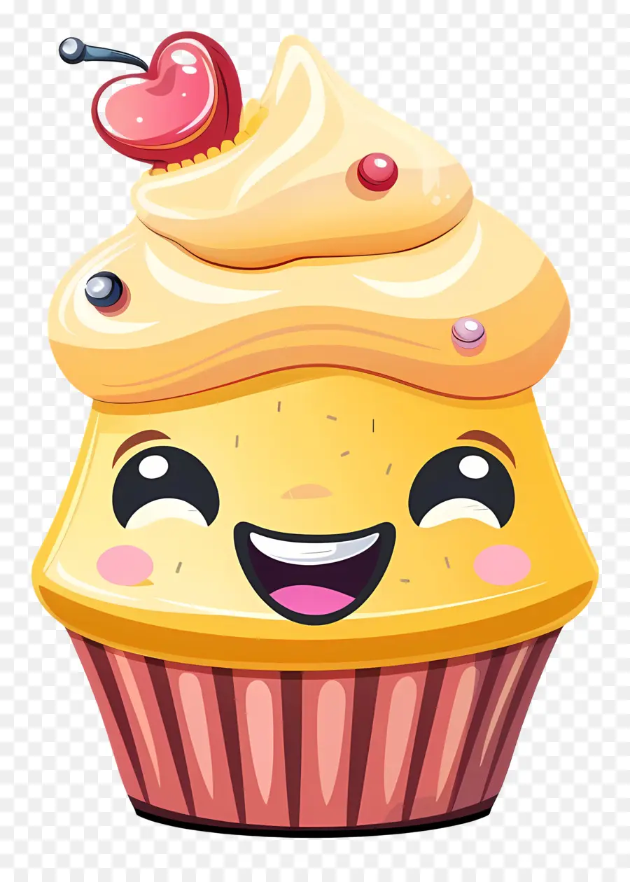 Emoji Cupcake，Cupcake PNG