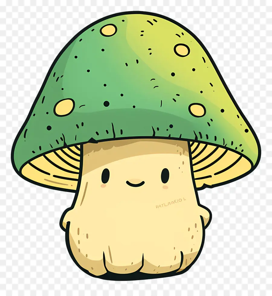 Dessin Animé De Champignons，Mignon PNG