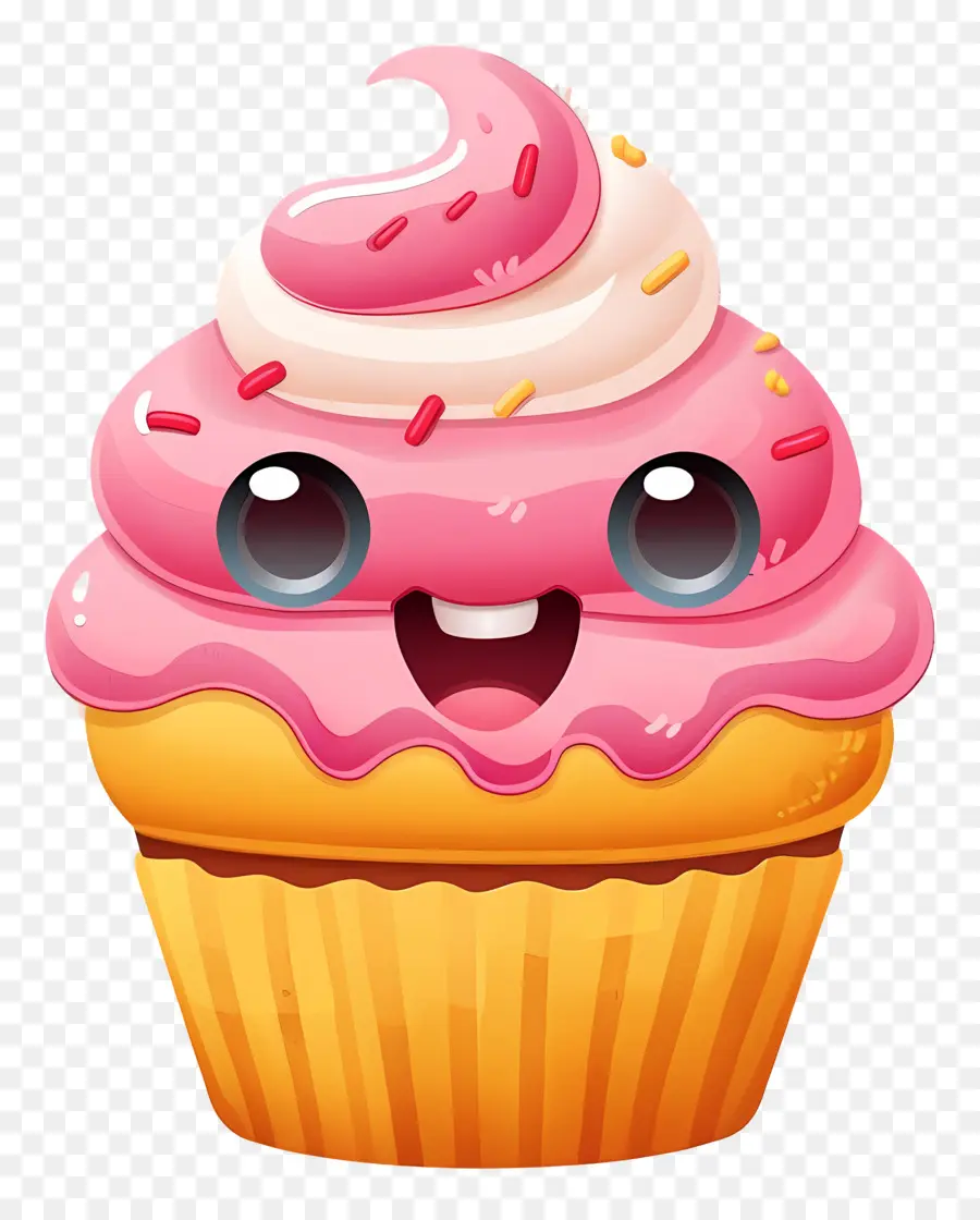 Emoji Cupcake，Cupcake PNG