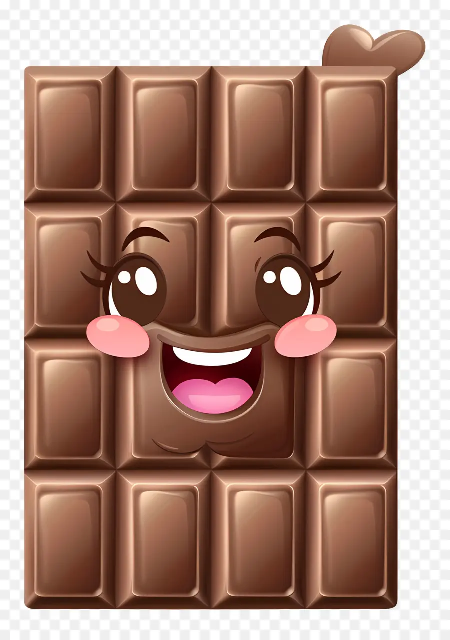 Emoji De Barre De Chocolat，Chocolat Au Lait PNG