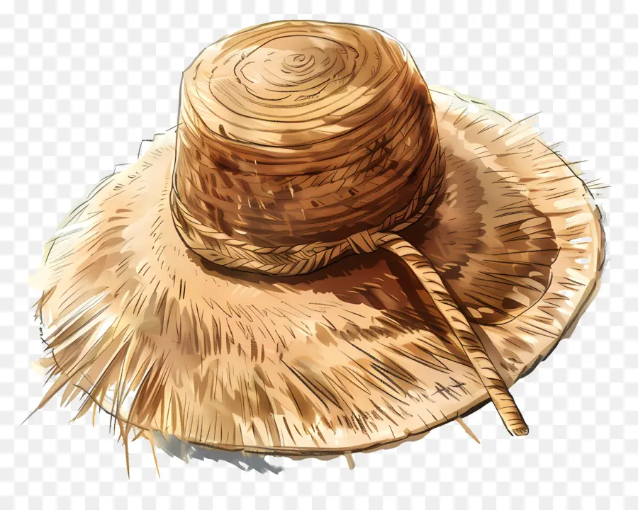 Chapeau De Paille，Tissé PNG