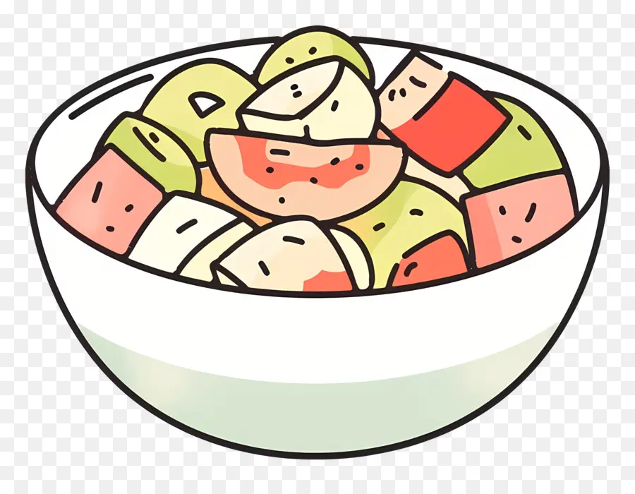 Salade De Fruits，Bol PNG