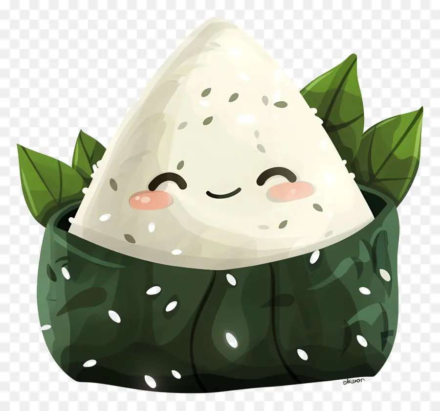 Onigiri Mignon，Dessin Animé De Poire PNG