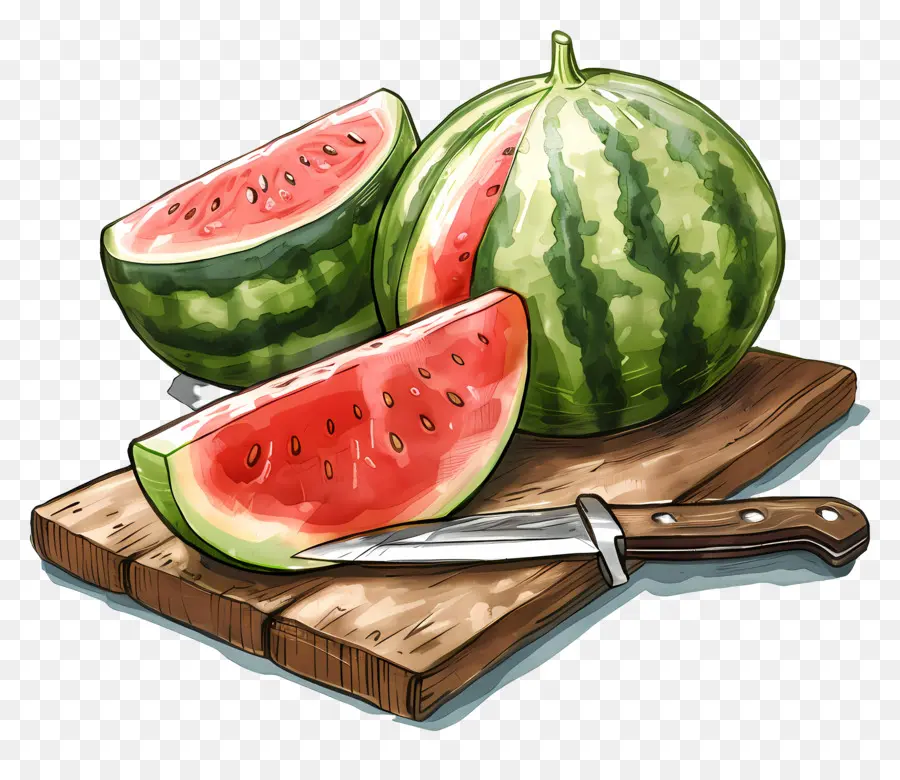 Pastèque，Fruit PNG