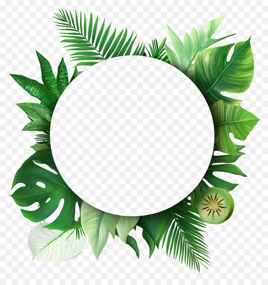 Couronne Verte，Feuilles PNG