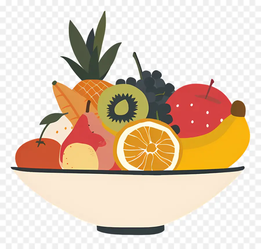 Bol De Fruits，Fruits PNG