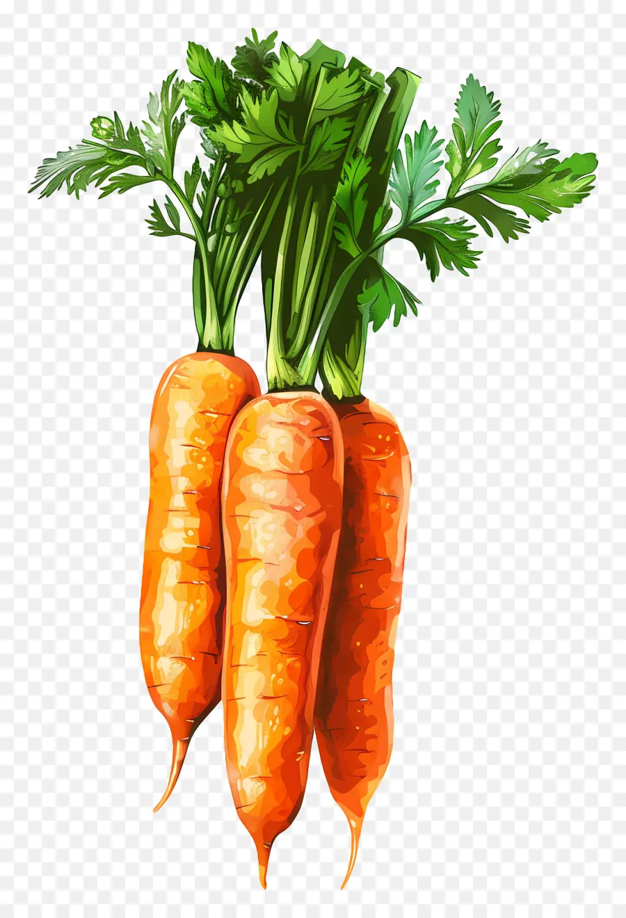 Carottes，Orange PNG