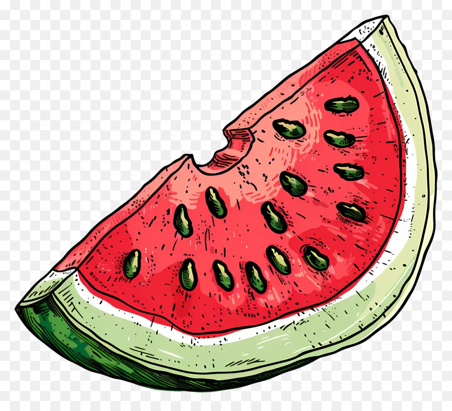 Tranche De Pastèque，Fruit PNG