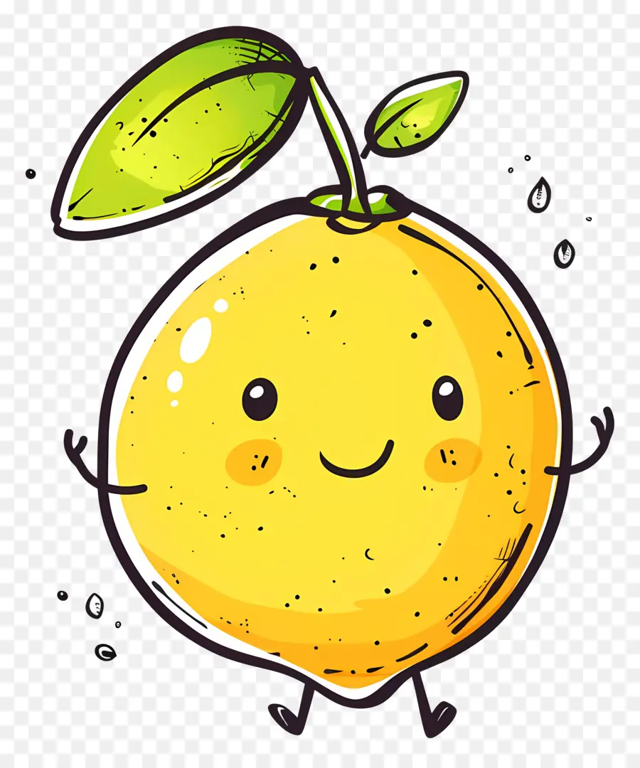 Mignon Citron，Personnage De Citron PNG