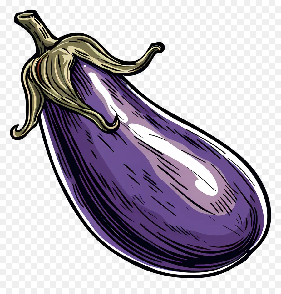 L'aubergine，Morelle PNG