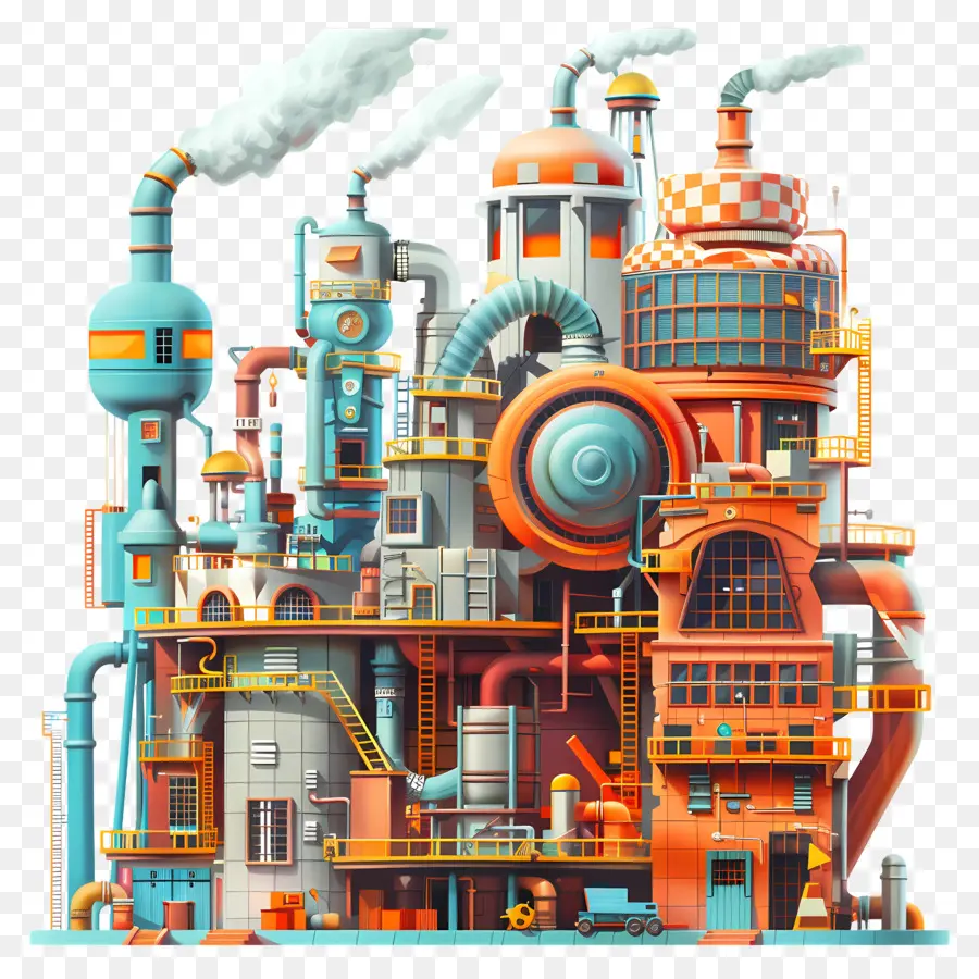 Usine，Industrie PNG