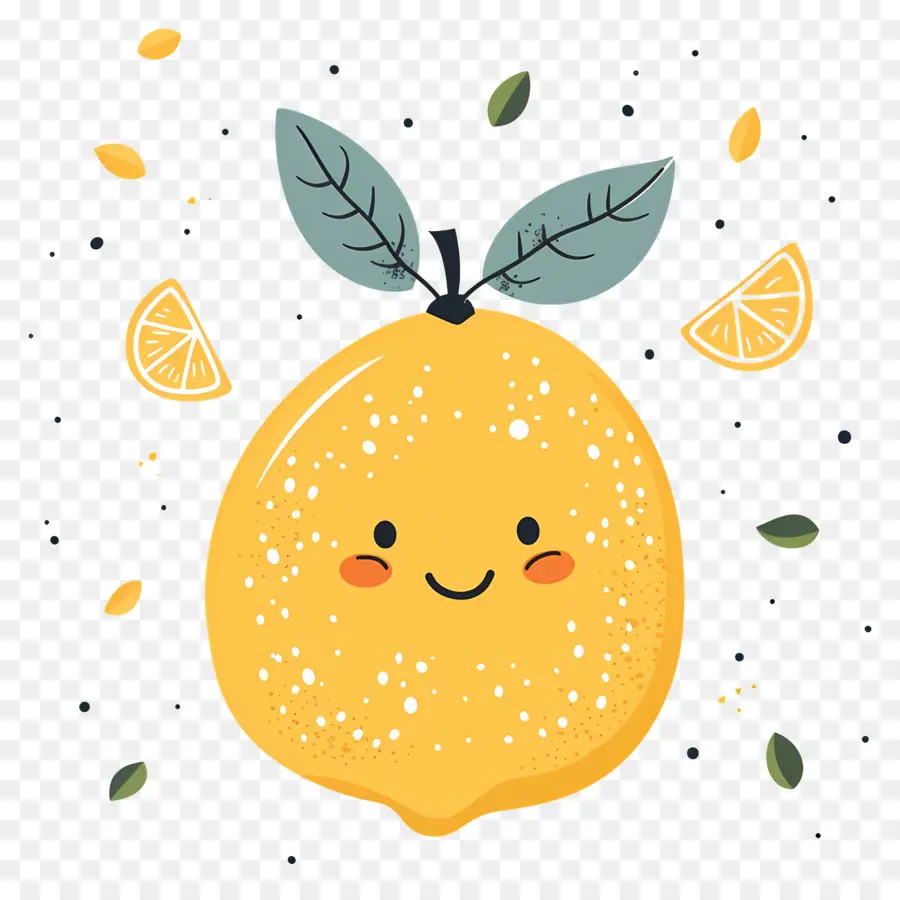 Citron Souriant，Fruit PNG