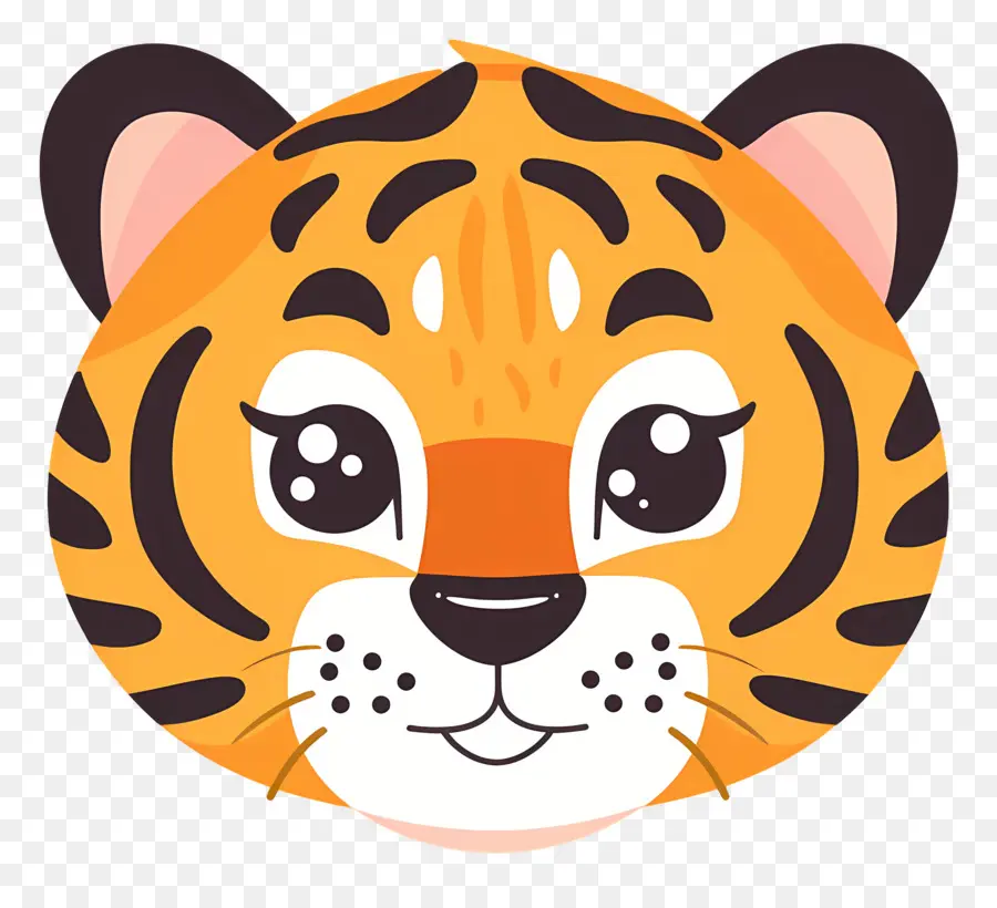 Visage De Tigre，Tigre PNG