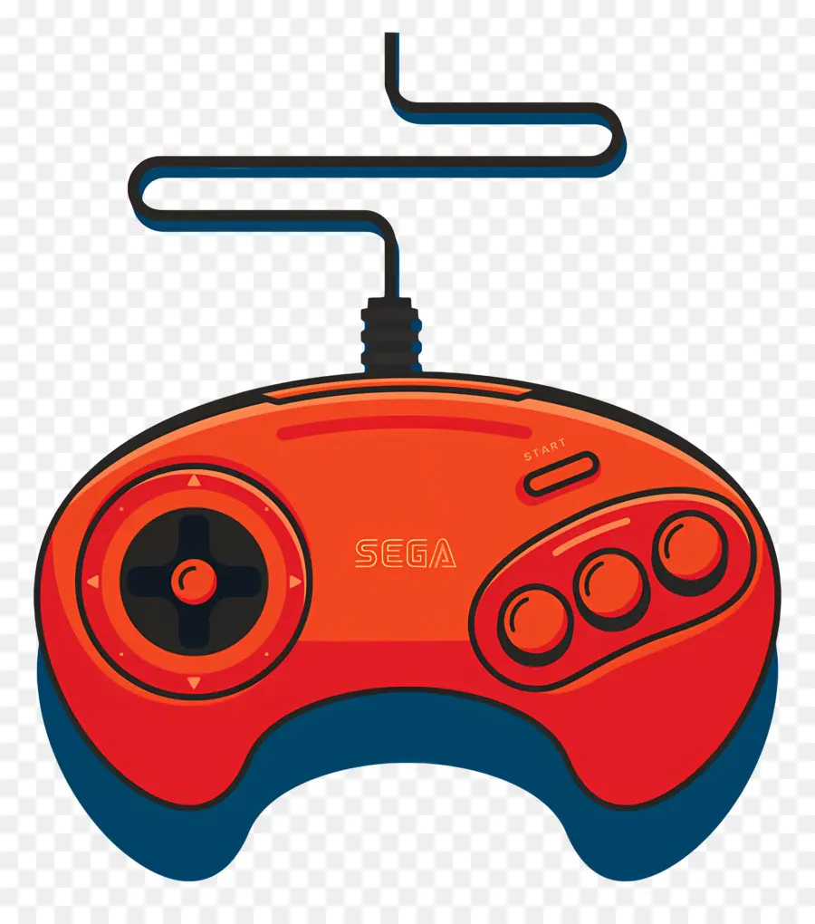 Sega Mega Drive，Manette De Jeu Vidéo PNG