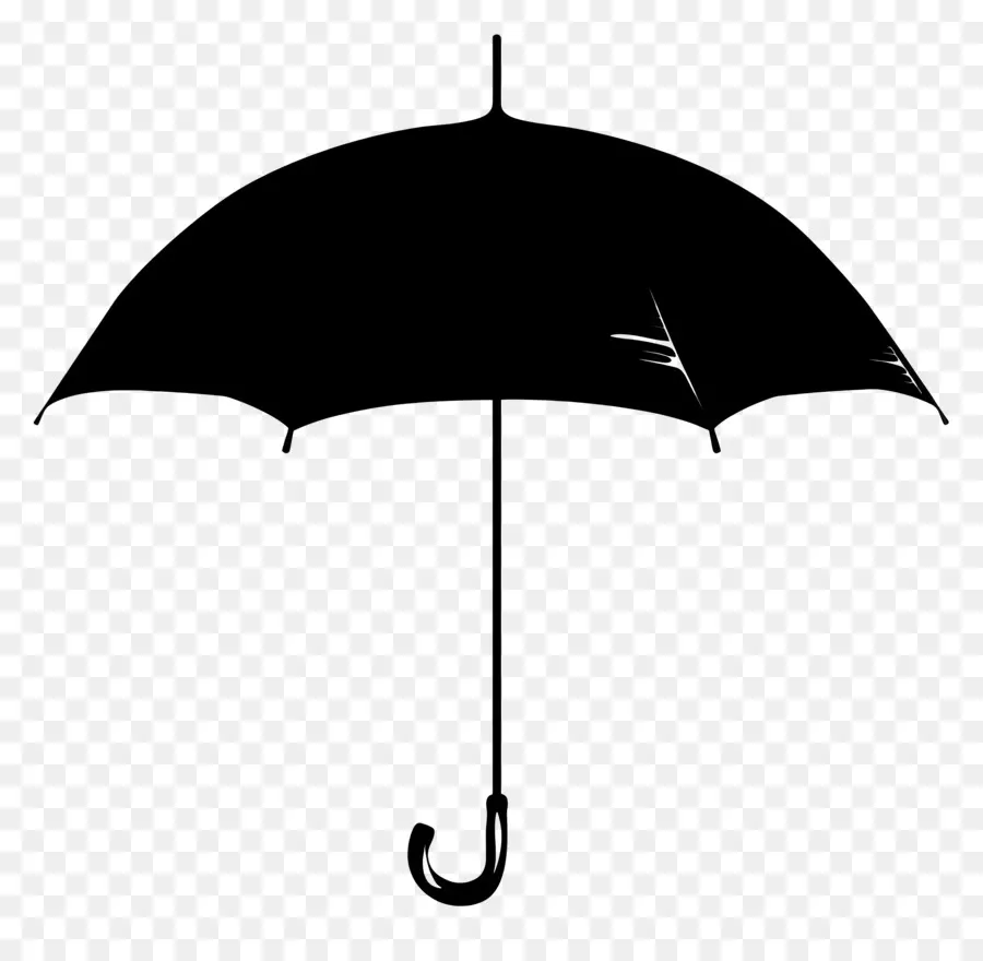 Parapluie Silhouette，Parapluie PNG