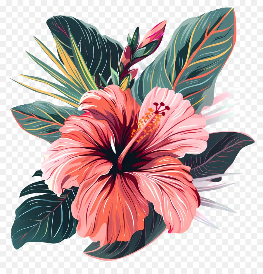 Fleurs，Hibiscus PNG