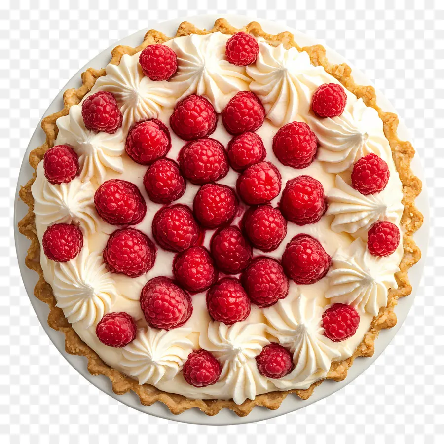 Tarte Aux Framboises，Dessert PNG