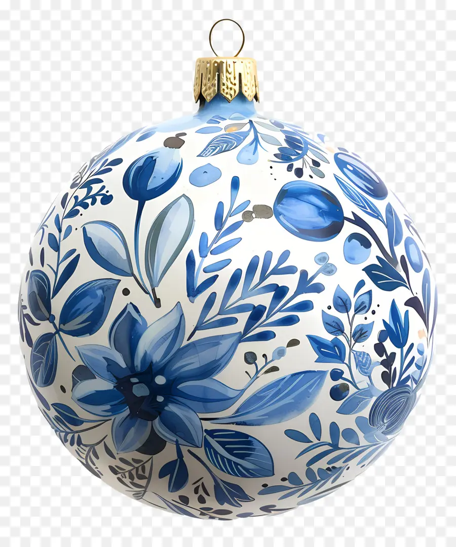 Ornement De Noël，Bleu, Ornement PNG