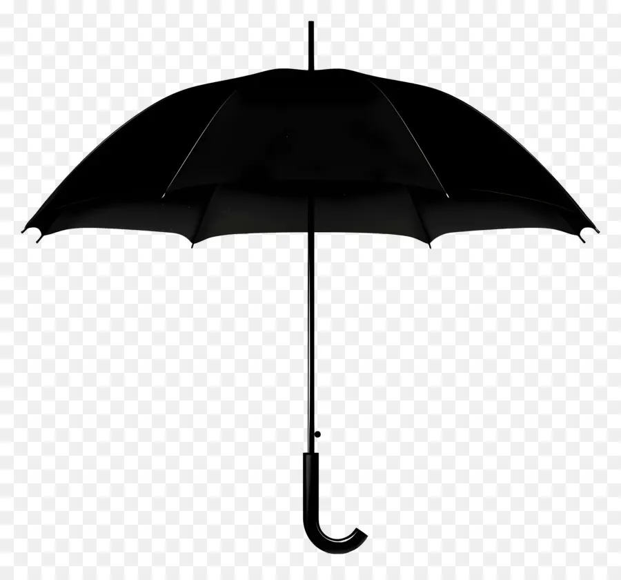 Parapluie Silhouette，Parapluie Noir PNG