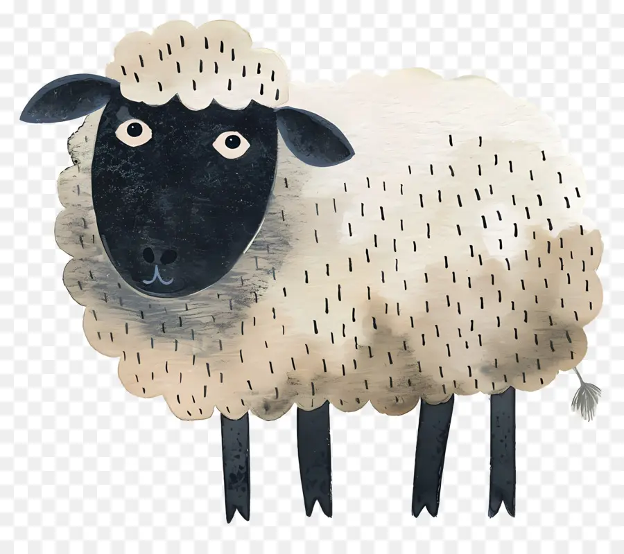 Mouton Mignon，Laine PNG