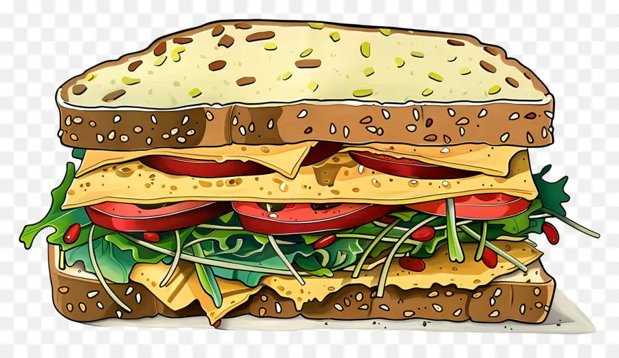 Sandwich，Pain PNG