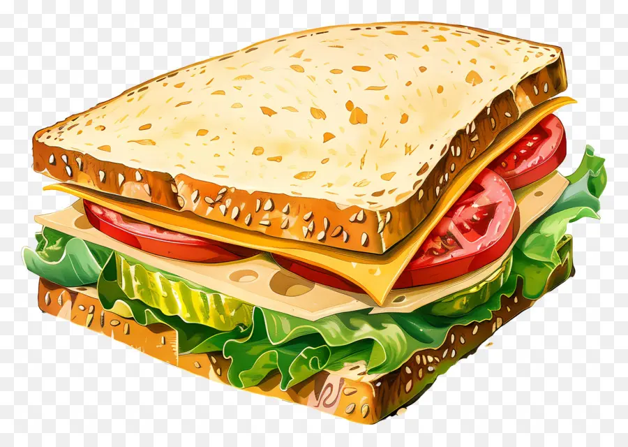 Sandwich，Pain PNG