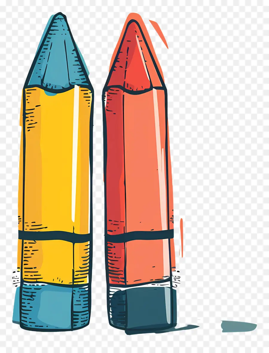 Colorie，Crayons De Couleur PNG