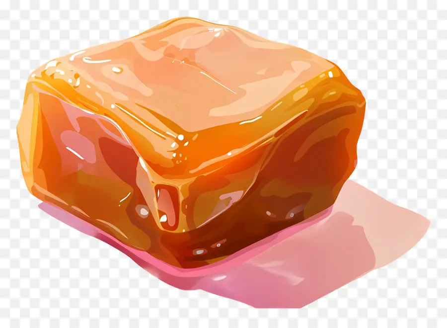 Bonbons Au Caramel，Doux PNG