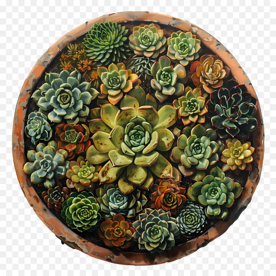 Les Plantes Succulentes，Succulentes PNG