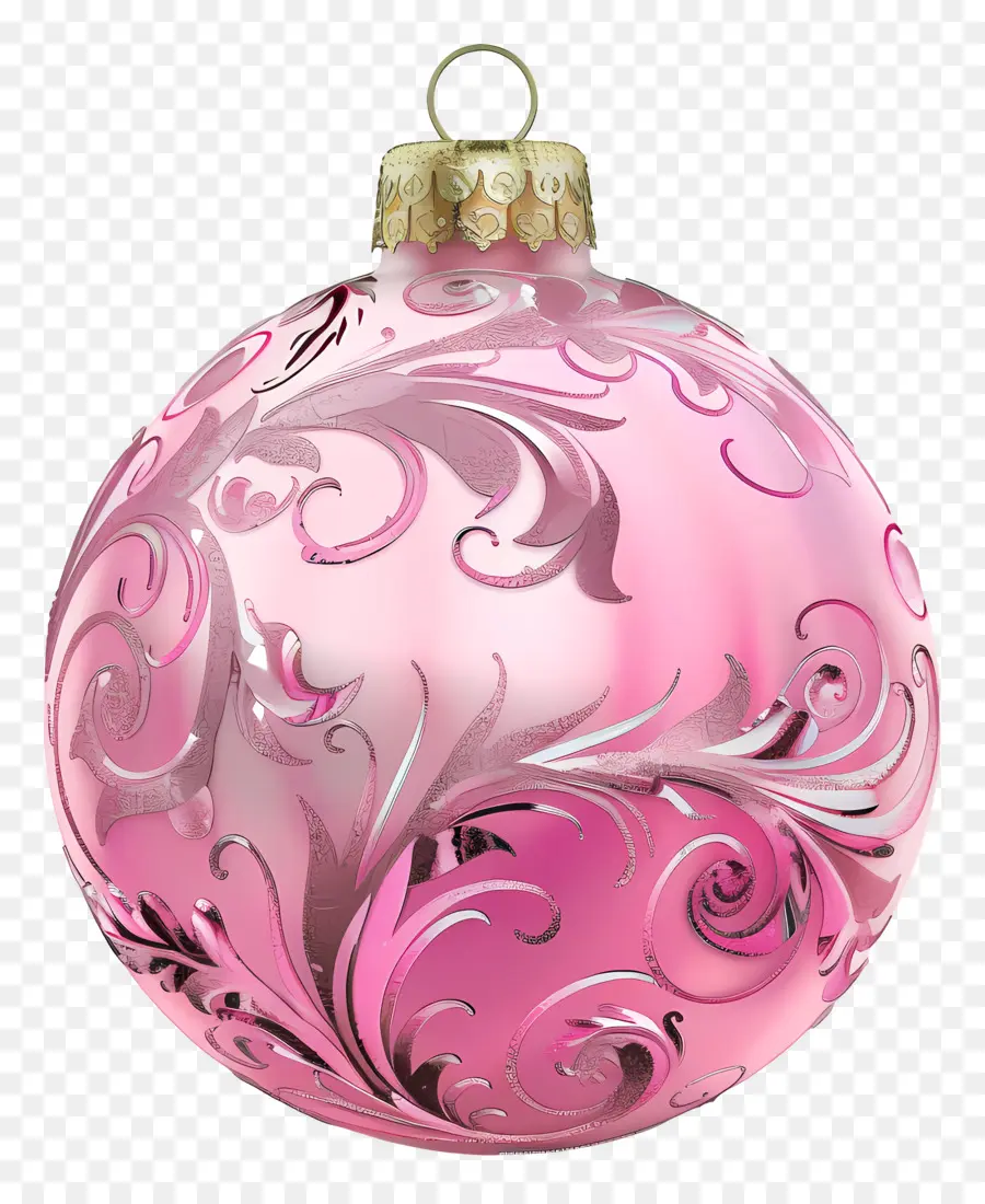 Ornement Rose，Noël PNG