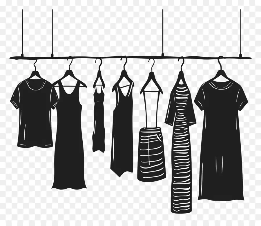 Vêtements Sur Cintre，Vêtements Rack PNG