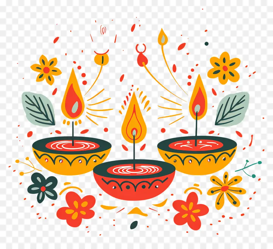 Bougies，Flammes PNG