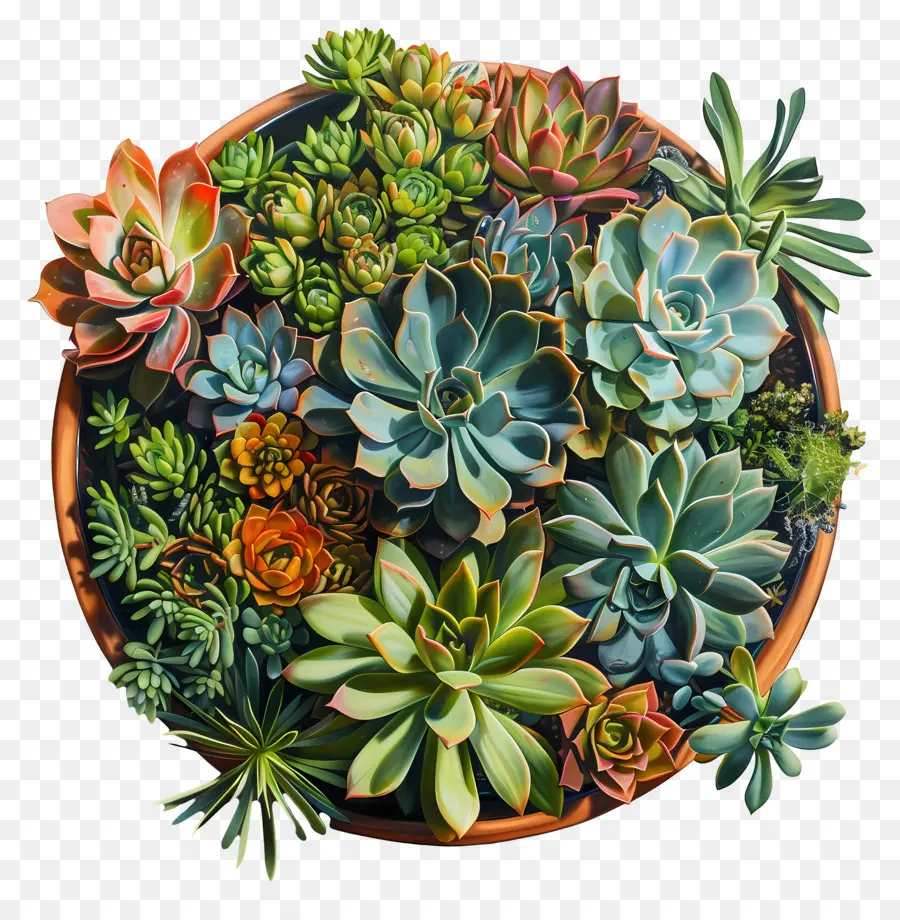 Plantes Succulentes，Cactus PNG