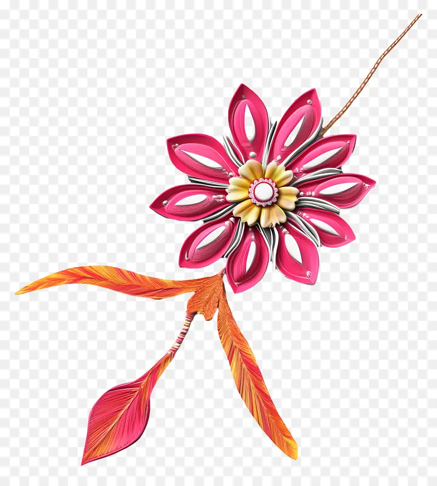 Raksha Bandhan，Fleur De Papier PNG