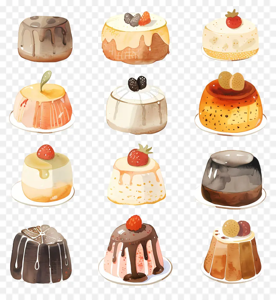 Puddings，Desserts PNG