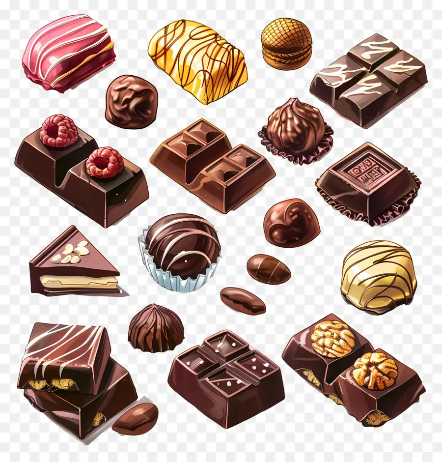 Chocolats，Bonbons PNG