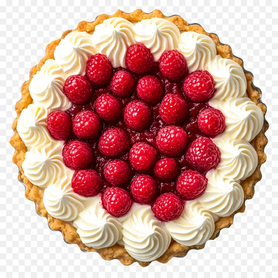 Tarte Aux Framboises，Dessert PNG