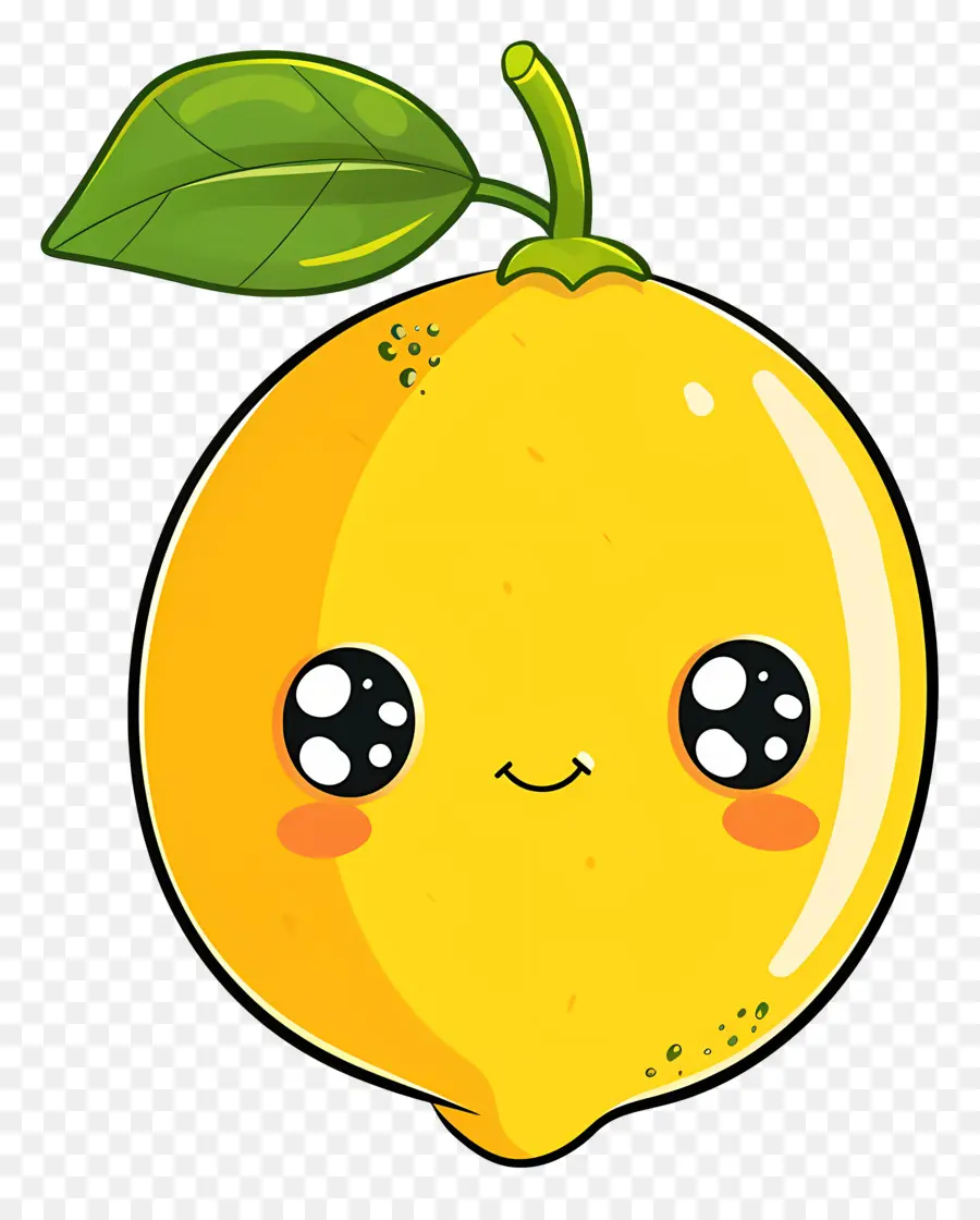 Mignon Citron，Dessin Animé De Citron PNG