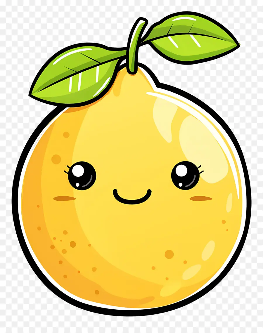 Citron Mignon，Dessin Animé PNG