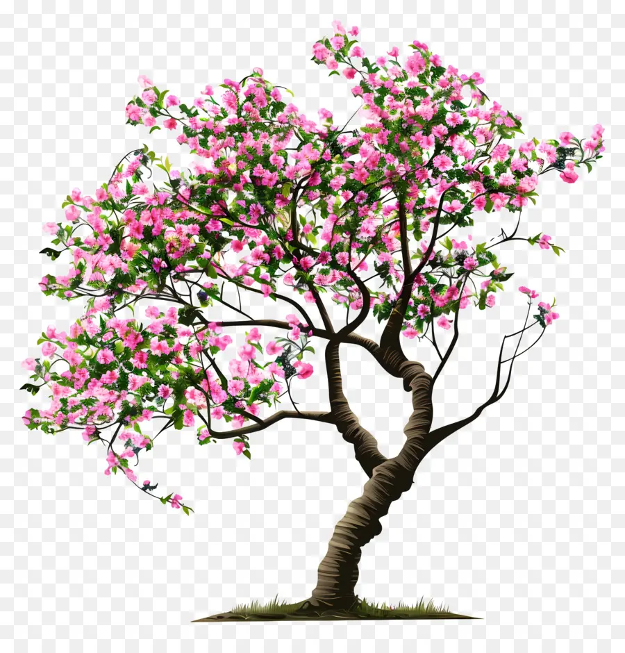 Branches Fleuries，Fleurs Roses PNG