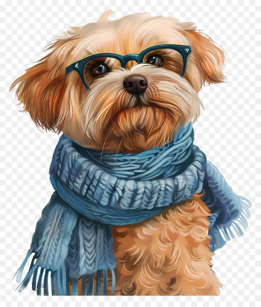 Chien，Lunettes PNG