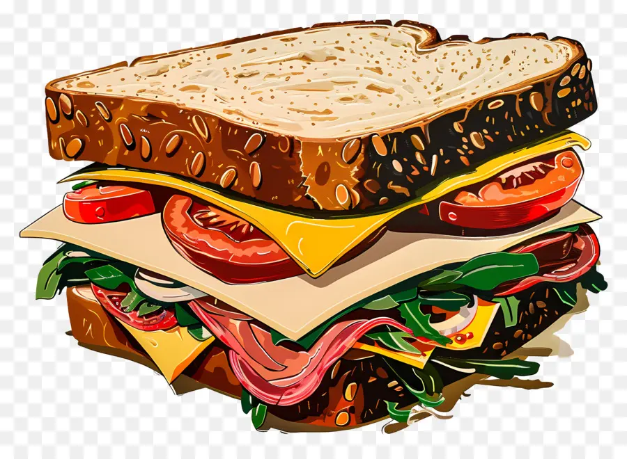 Sandwich，Pain PNG