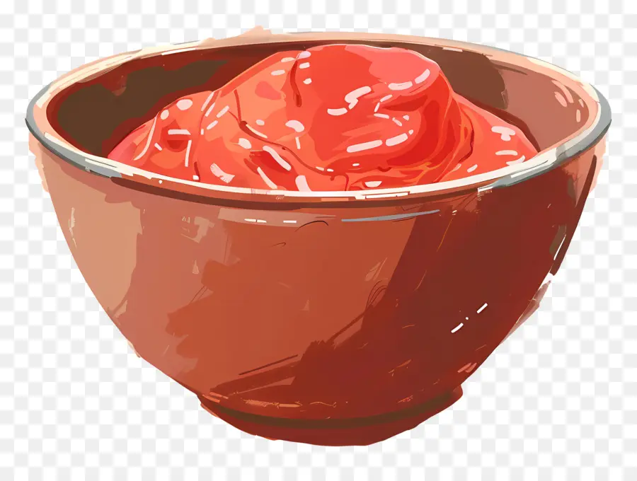 Bol De Pâte，Sauce Tomate PNG