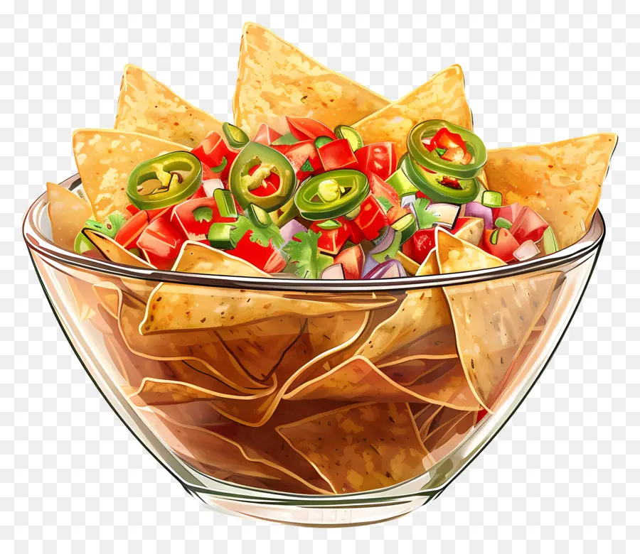 Nachos，Bol PNG