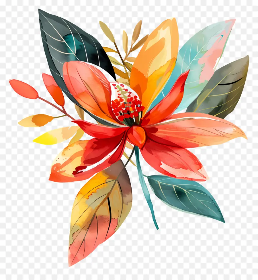 Fleur Tropicale，Fleur PNG