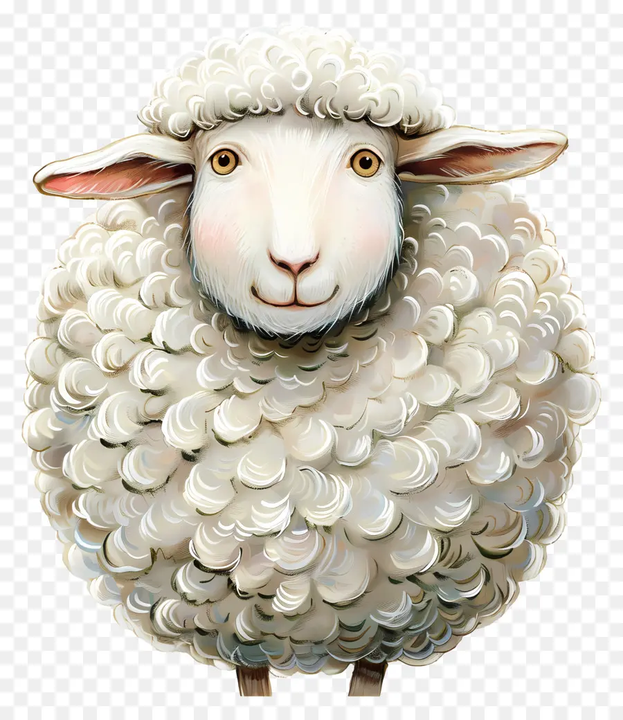 Mouton Blanc，Laine PNG