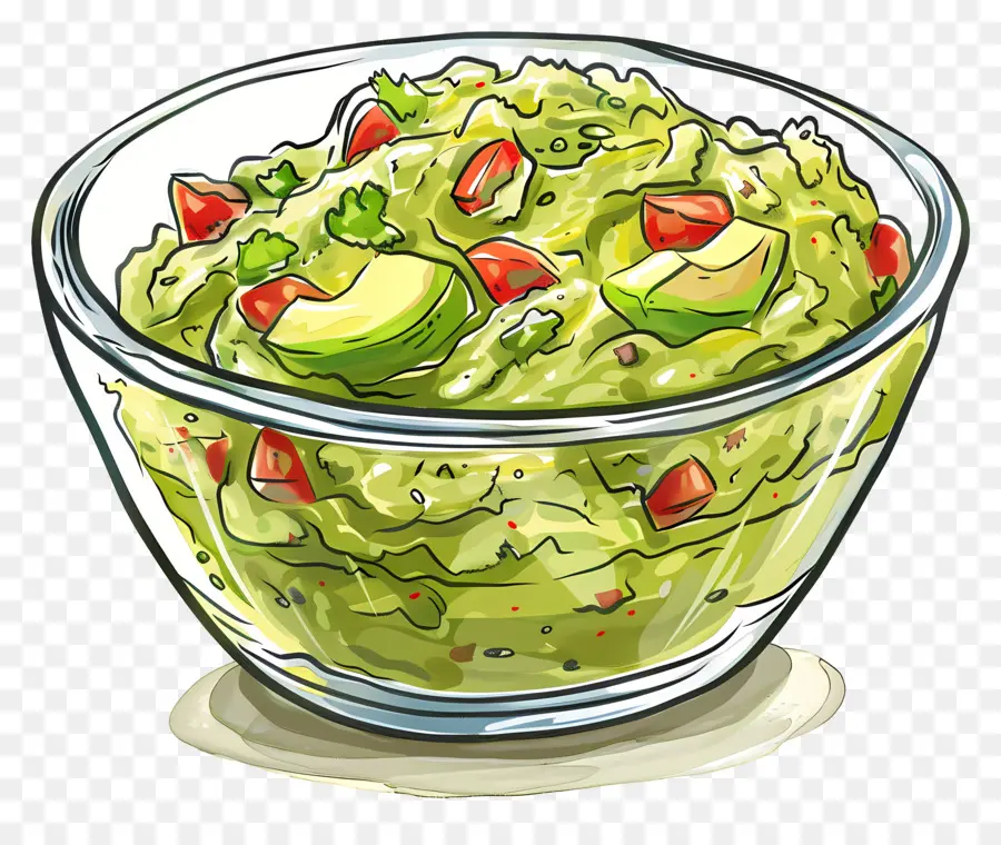 Guacamole，Bol PNG